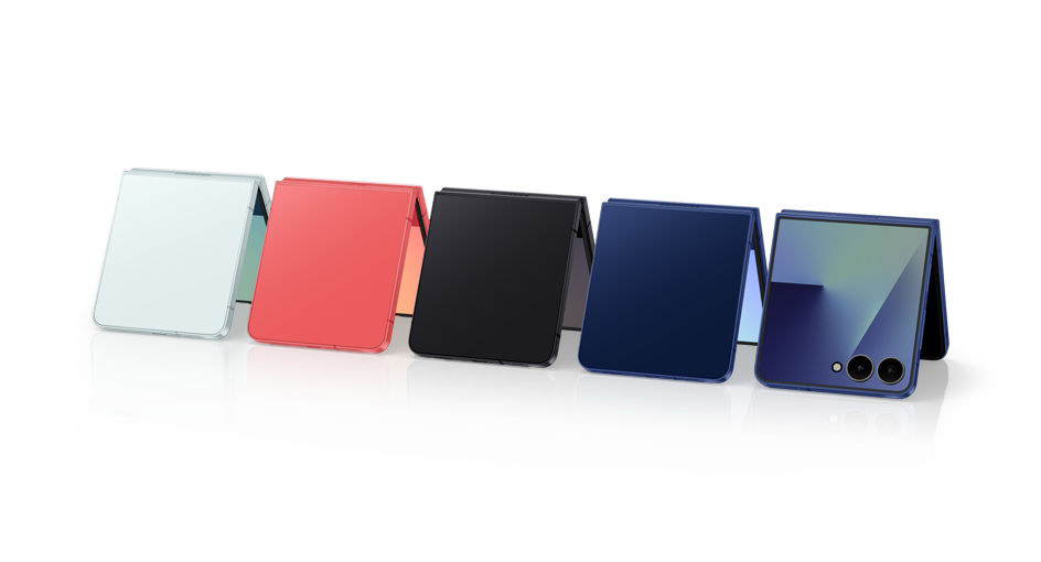 Galaxy Z Flip7のカラーバリエーション