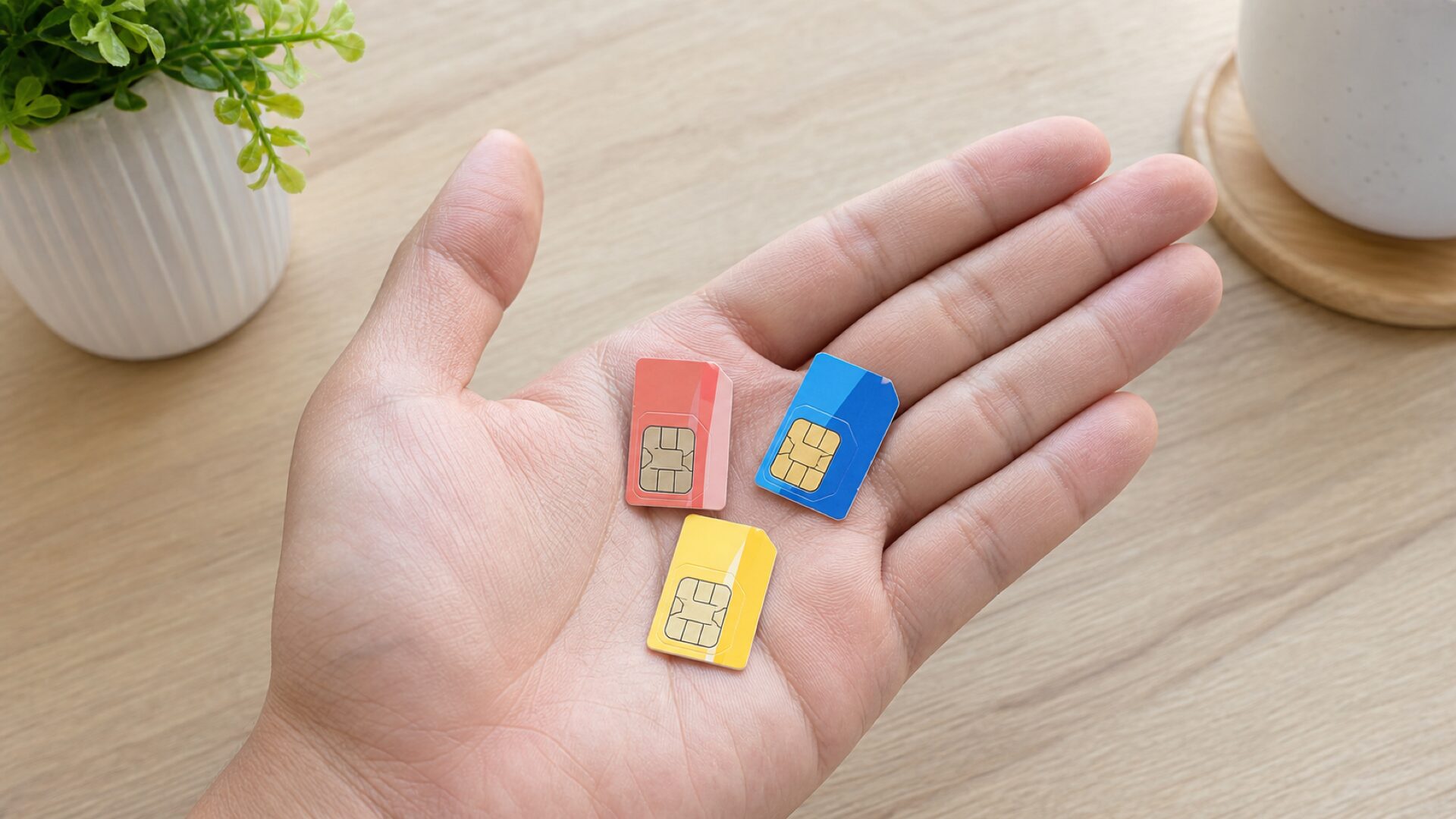 SIMフリースマホと格安SIMのイメージ