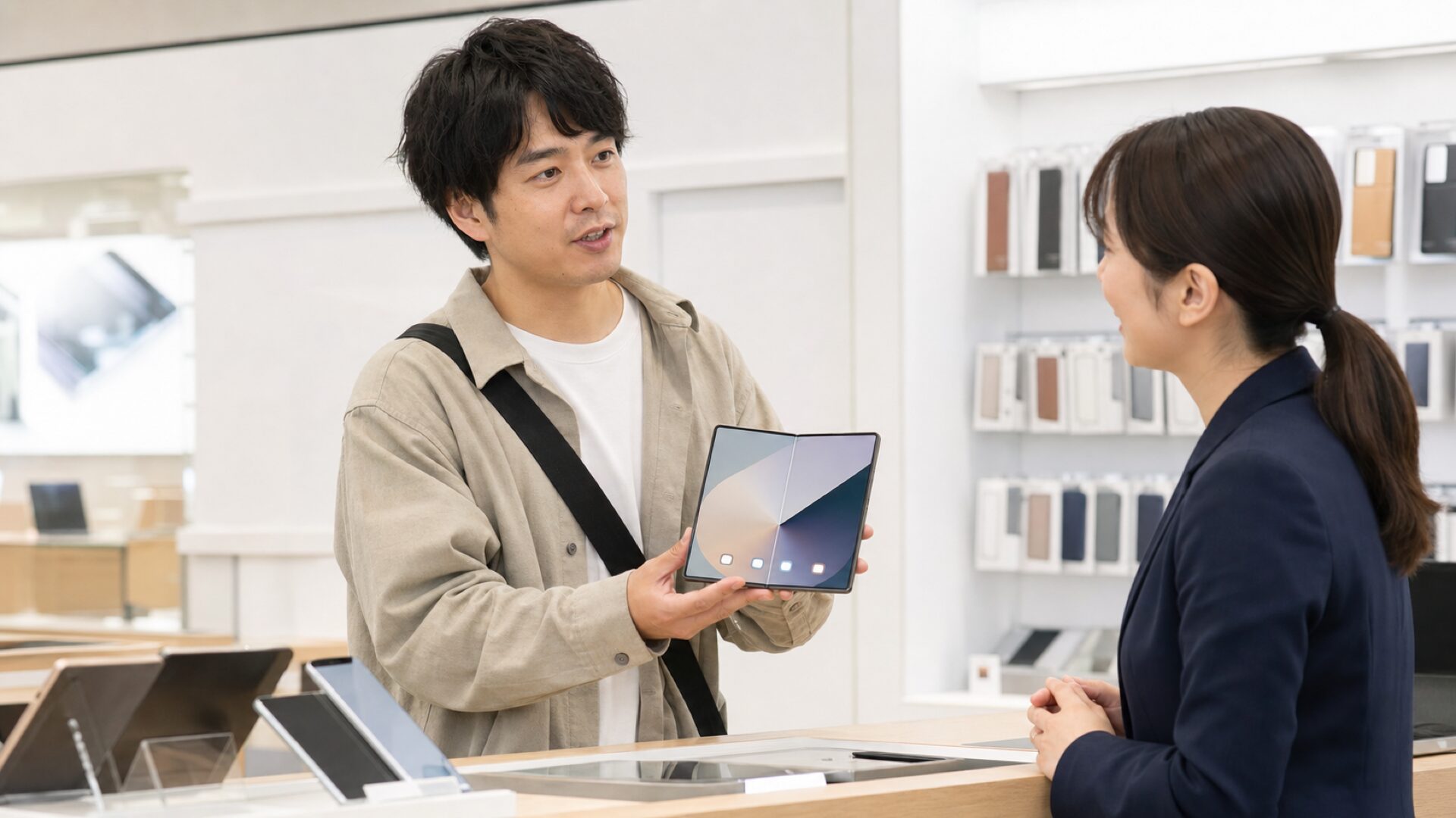 motorola razr 60sのソフトバンク機種変更イメージ